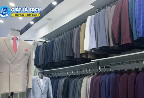 Dịch vụ giặt hấp áo Vest Biên Hòa