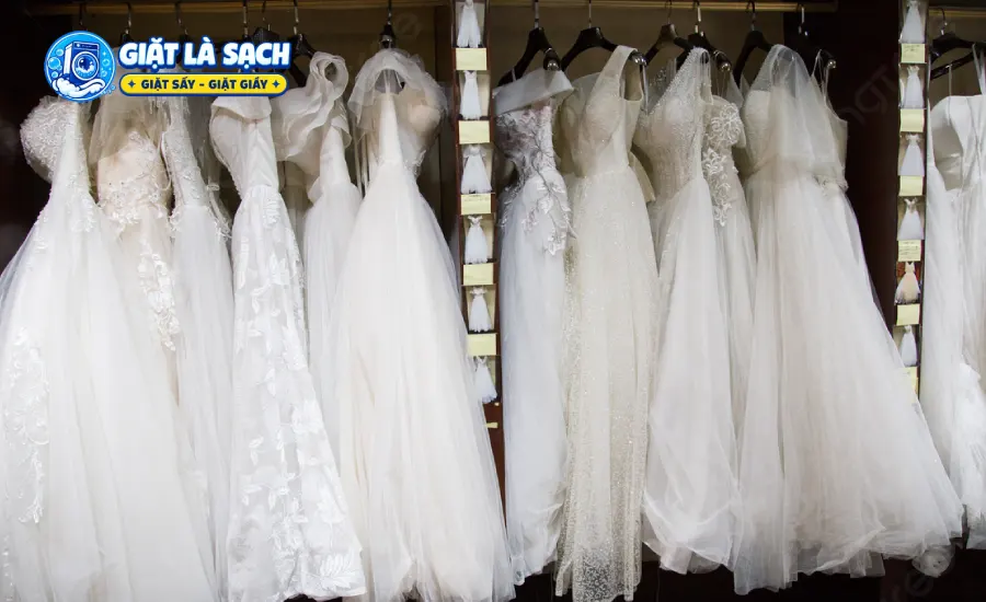 Giặt váy cưới Biên Hòa