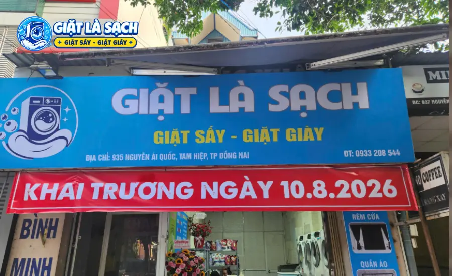 Tiệm giặt sấy ở uy tín ở Biên Hòa - Giặt Là Sạch
