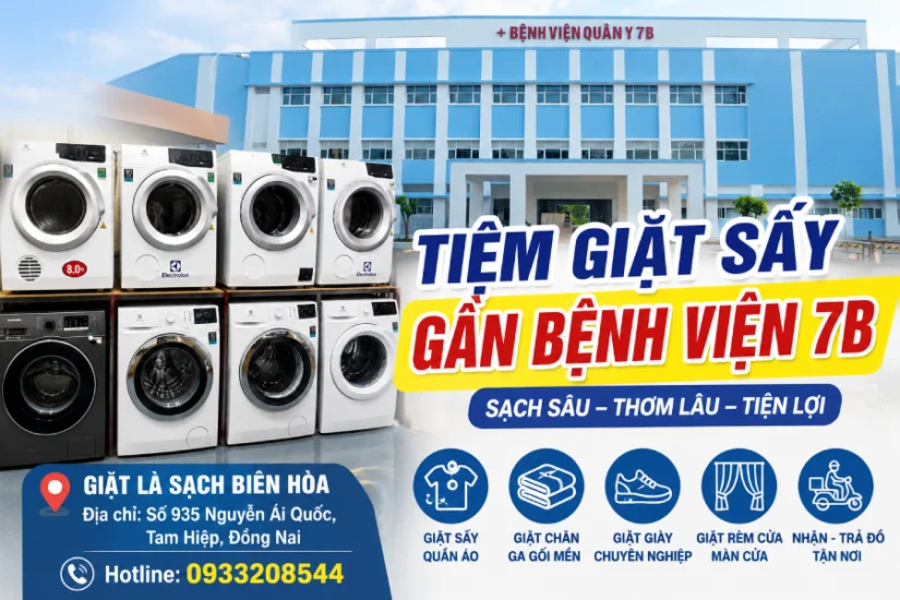 Tiệm Giặt Sấy Gần Bệnh Viện 7B – Xem Tiệm Giặt Sấy Gần Đây